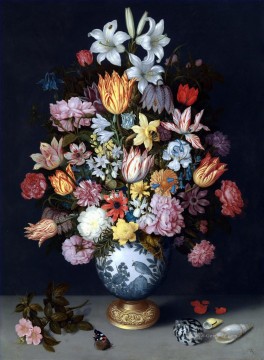  leben - Stillleben Vase und Blume Ambrosius Bosschaert